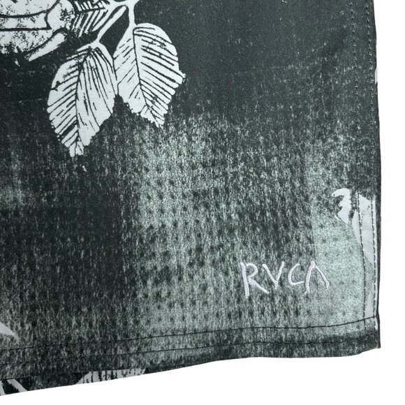 RVCA Men's Oblow Fixed Waist Boardshorts Artist Network Program, Size 32 - Picture 5 of 12